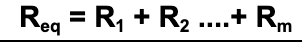 , What are the electrical parameters in series and parallel electrical networks?